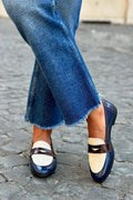 Astrid | Elegant Two-Tone Loafer