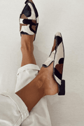 Edith | Loafer with Abstract Pattern