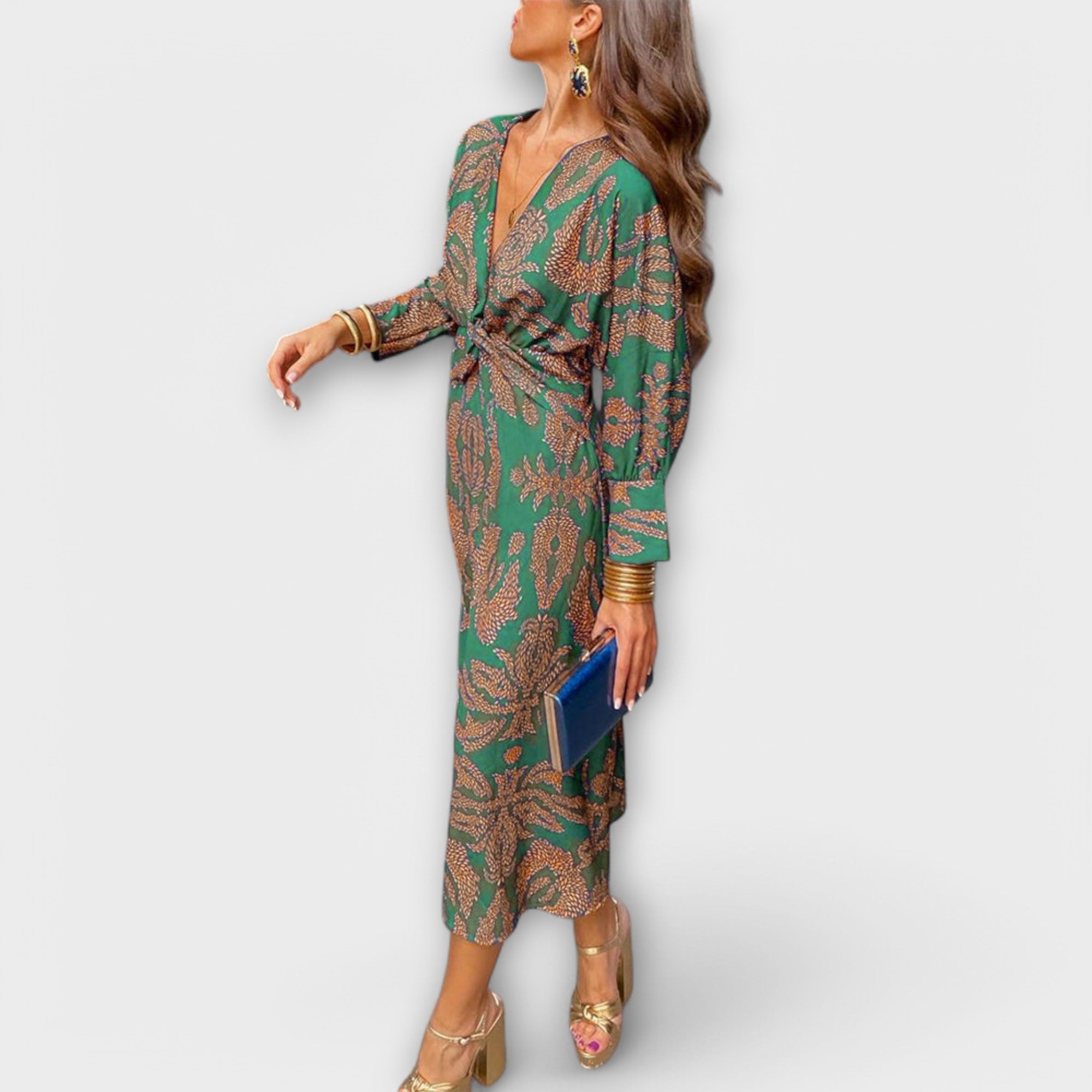 Oriana - Elegant Dress with Long Sleeves