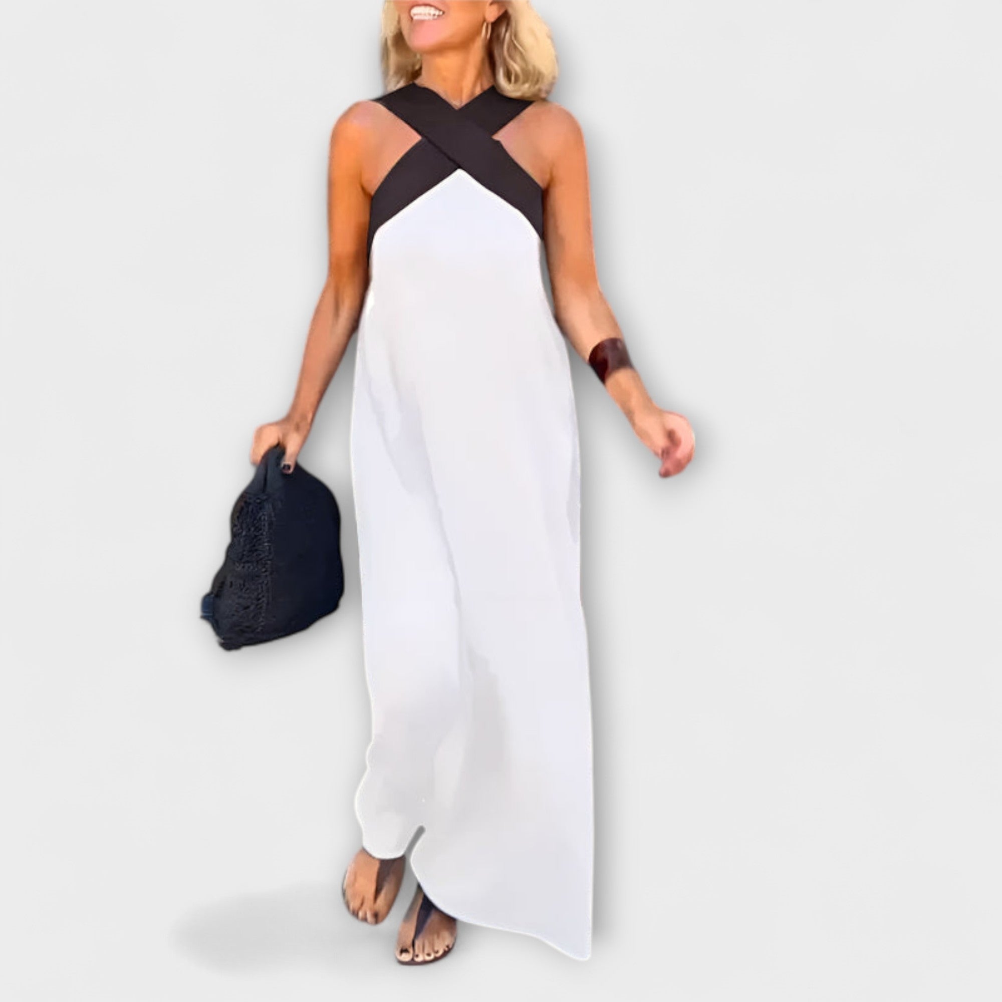 Delphine - Crossover Dress
