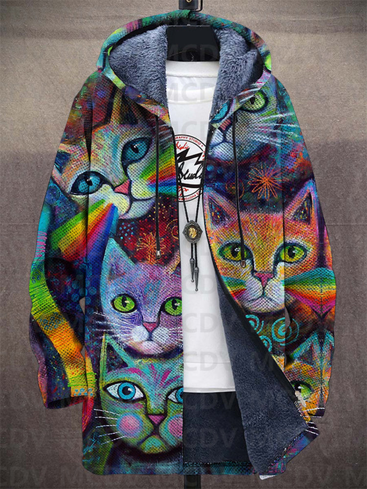 Kalanos™ | Luxurious cardigan with artistic inspiration