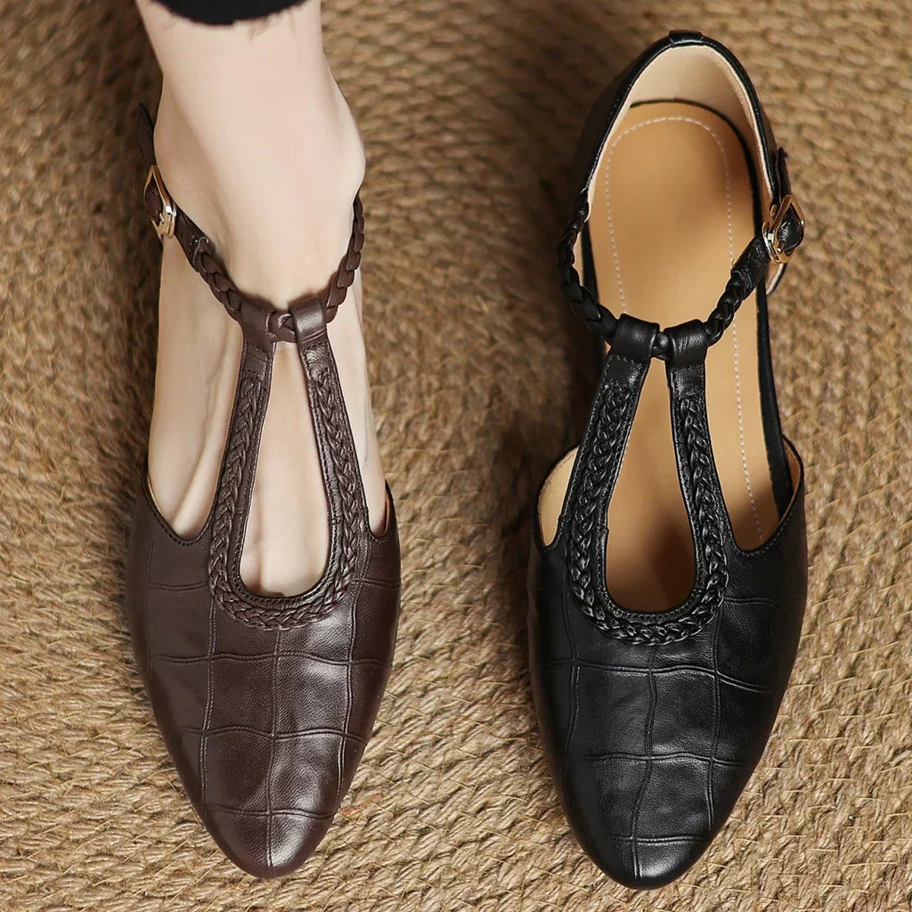 Lida | Kepa Leather Mary Janes