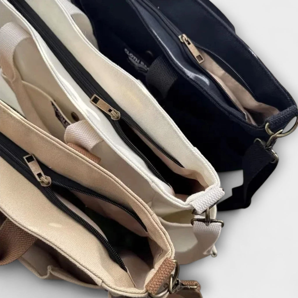 Amara - Minimalist Canvas Tote Bag