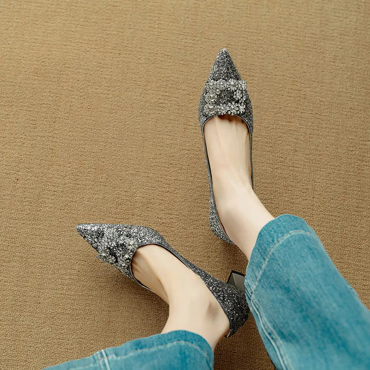 Gloria™| Glitter Pumps