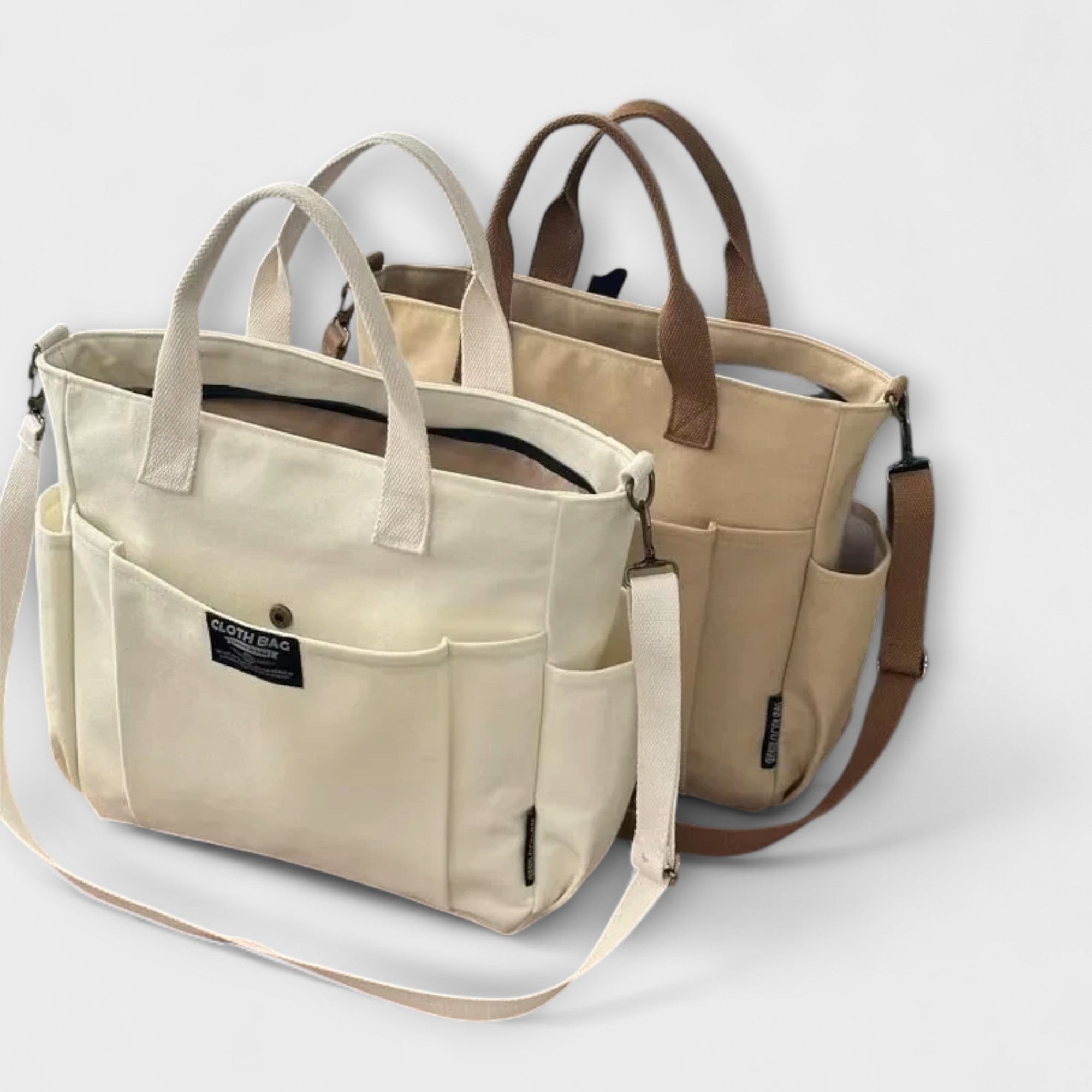 Amara - Minimalist Canvas Tote Bag