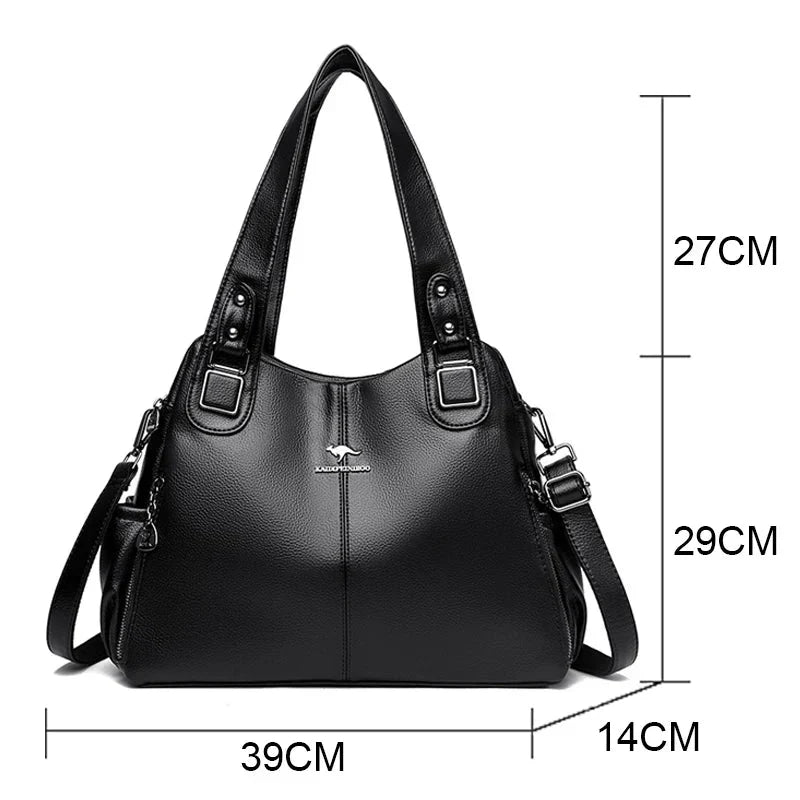 India | Leather Shoulder Bag