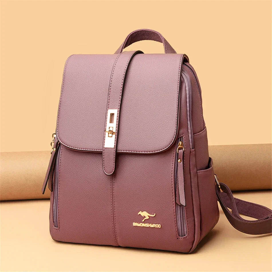 Alisa | Leather Backpack