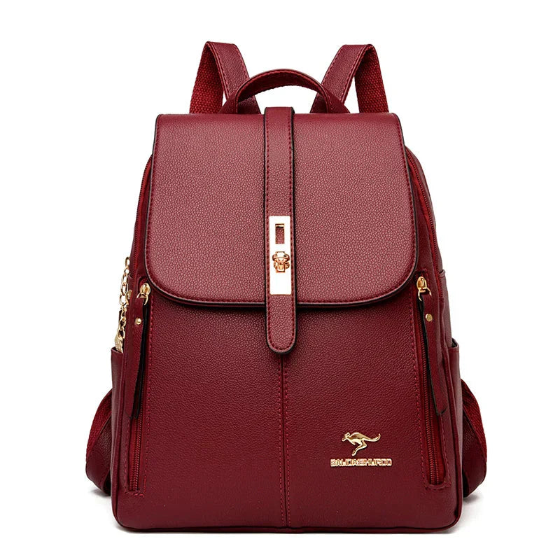 Alisa | Leather Backpack