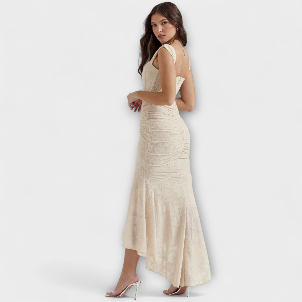 Renske - Long Dress with Elegant and Refined Corset