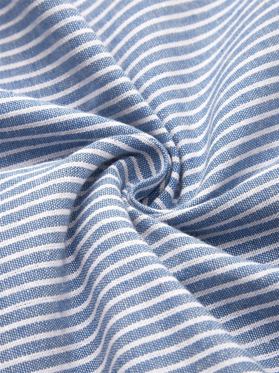 Wanda | Striped Midi Dress