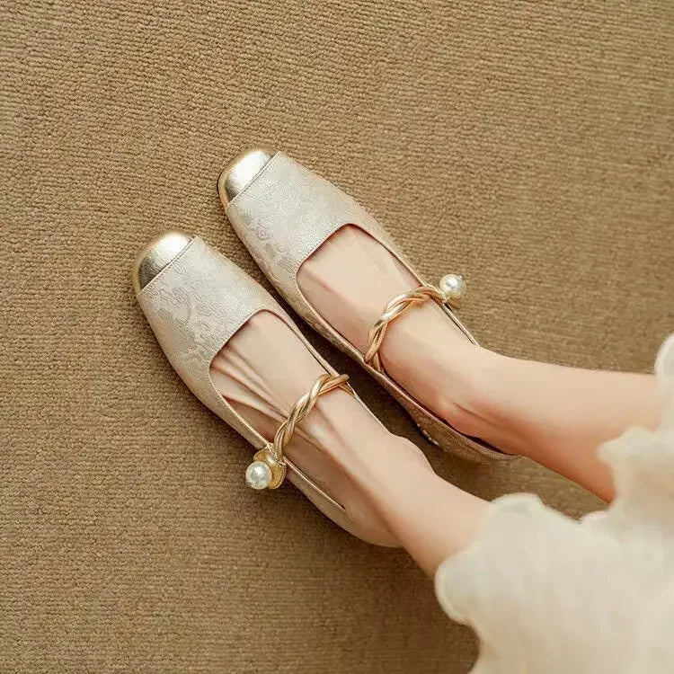 Mestelle™| Leather Mary Janes