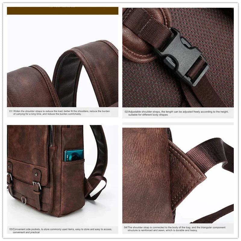 Londra | eather Backpack